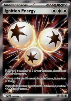 Ignition Energy 124/094 Ultra Rare Phantasmal Flames Pokemon Near Mint - Image 1