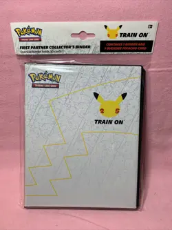 NEW Pokemon 25th Anniversary First Partner Collector’s Binder Book SEALED 820650809606 - Image 1