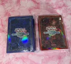 Yugioh: World Championship 2025 Sleeves - Set of 2 - Red & Blue - Sealed - Image 1