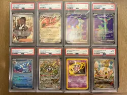 Pokemon TCG PSA Slab Lot of 8 - Image 1