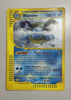Pokemon EXPEDITION 4/165 Blastoise Holo ITA MP e-reader 2002 Nintendo - Image 1