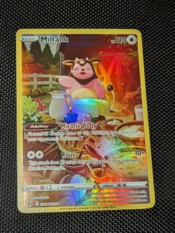 Pokemon TCG Miltank Crown Zenith: GG24/GG70 Holo Rare Full Art - Image 1
