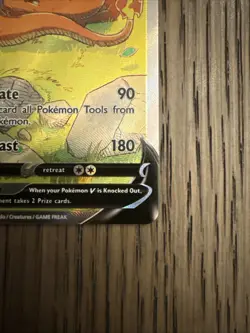 Pokemon Charizard v Full Art Holo Black Star Promo 2022 SWSH260 - Image 4