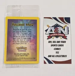 SEALED Ancient Mew Pokemon Movie Holo Promo 2000 WOTC - Image 1