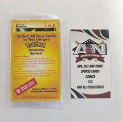 SEALED Pikachu #4 WB Movie Promo 1999 WOTC Pokemon - Image 1