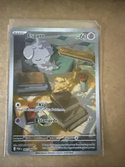 Pokemon Perfect Order Espurr Illustration Rare 095/088 NM - Image 1