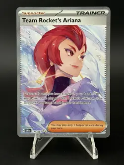 Team Rocket's Ariana SIR 237/182 SV10: Destined Rivals Pokemon TCG - Image 1