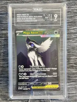 Pokemon Mega Evolution Special Illustration Rare Mega Absol Ex TAG 9 EN MINT! - Image 1