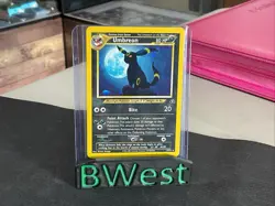 Umbreon MP Neo Discovery Holo Rare 13 Pokemon 03/75 WOTC Vintage - Image 1