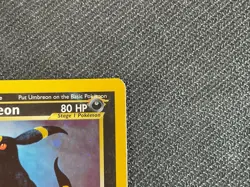 Umbreon MP Neo Discovery Holo Rare 13 Pokemon 03/75 WOTC Vintage - Image 4