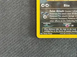 Umbreon MP Neo Discovery Holo Rare 13 Pokemon 03/75 WOTC Vintage - Image 5