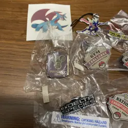 Pokemon TCG World's Qualifier Gym Challenge, City, Prerelease HUGE Pin Lot Rare - Image 2
