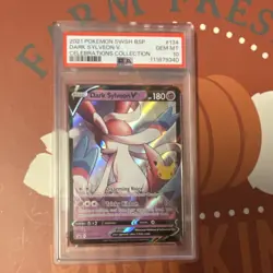 Pokemon Dark Sylveon V SWSH134 Sword & Shield Promo Holo 2021 PSA 10 - Image 3