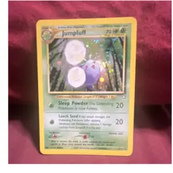 Pokemon Jumpluff Neo Genesis Holo Rare 7/111 70 HP Stage 2 Nintendo 2000 English - Image 1