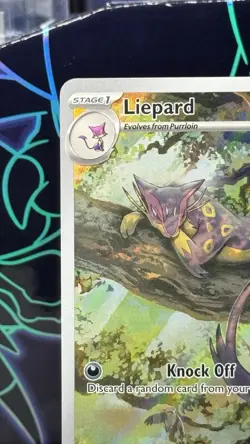 Liepard Illustration Rare 137/086 Pokemon White Flare Holo Full Art - Image 2
