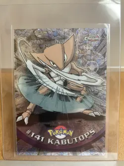 Pokemon 2000 Topps Chrome Kabutops #141 Chrome - Image 1