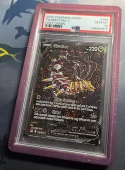Pokemon Giratina V Full Art Ultra Rare Holo Lost Origin 186/196 PSA 10 - Image 2