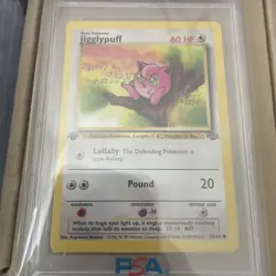 Pokemon Jigglypuff 54/64 Jungle 1st Edition Regular PSA 9 1999 English - Image 4