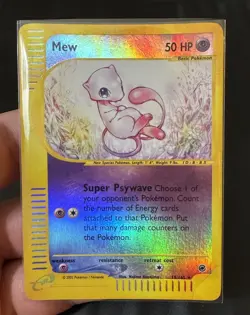 Pokemon TCG Expedition Mew Reverse Holo 19/165 - Image 1