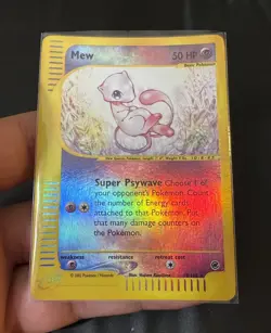 Pokemon TCG Expedition Mew Reverse Holo 19/165 - Image 3