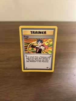 Pokemon TCG Koga 106/132 1st Edition Gym Challenge (English) - NM - Image 1