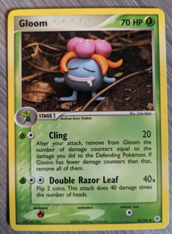 Pokemon Gloom 35/101 Hidden Legends LP - Image 1