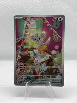 Minccino 182/162 Illustration Rare Temporal Forces NM - Pokemon TCG - Image 1