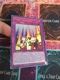 Yugioh Cubic Causality DUOV-EN051 Ultra Rare 1st Edition Near Mint - Image 2