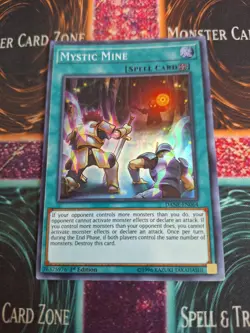 Yugioh Mystic Mine DANE-EN064 Super Rare 1st Edition Near Mint - Image 1