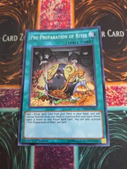 Yugioh Pre-Preparation of Rites SHVI-EN065 Super Rare 1st Edition Near Mint - Image 1