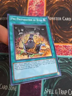 Yugioh Pre-Preparation of Rites SHVI-EN065 Super Rare 1st Edition Near Mint - Image 2