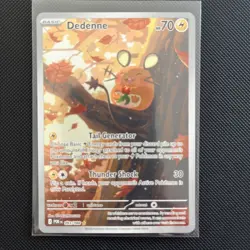 Pokemon TCG Dedenne 093/088 Perfect Order Holo Illustration Rare - Image 1