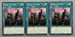 Share the Pain SBTK-EN032 (x3) Speed Duel: Trials of the Kingdom 1st Edition LP - Image 1