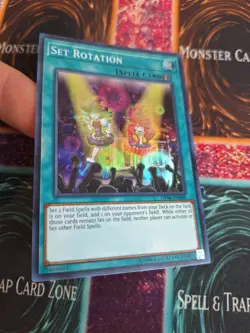Yugioh Set Rotation OP06-EN009 Super Rare Unlimited Near Mint - Image 2