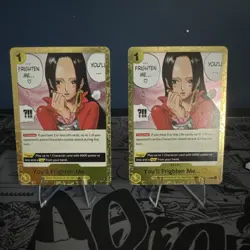 You'll Frighten Me... OP14-118 Lot of 2 - One Piece - Image 1
