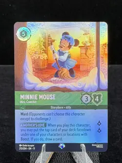Disney Lorcana-Winterspell-Minnie Mouse-Mrs. Cratchit-#213-Epic-M/NM - Image 1