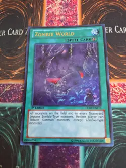 Yugioh Zombie World LCJW-EN213 Ultra Rare 1st Edition Near Mint - Image 1