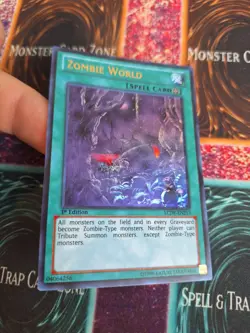Yugioh Zombie World LCJW-EN213 Ultra Rare 1st Edition Near Mint - Image 2