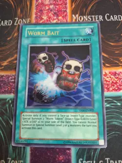 Yugioh Worm Bait TF04-EN002 Ultra Rare Limited Edition Near Mint - Image 1