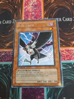 Yugioh D.D. Crow STON-EN024 Rare 1st Edition Near Mint - Image 1