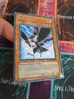 Yugioh D.D. Crow STON-EN024 Rare 1st Edition Near Mint - Image 2