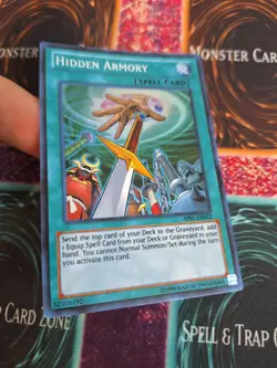 Yugioh Hidden Armory AP01-EN012 Super Rare Unlimited Near Mint - Image 2