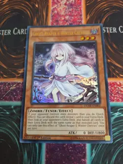 Yugioh Ghost Reaper & Winter Cherries DUDE-EN002 Ultra Rare 1st Edition NM - Image 1