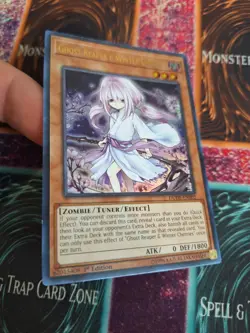 Yugioh Ghost Reaper & Winter Cherries DUDE-EN002 Ultra Rare 1st Edition NM - Image 2
