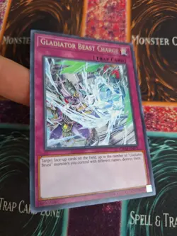 Yugioh Gladiator Beast Charge CHIM-EN071 Rare Unlimited Near Mint - Image 2