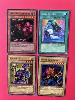 Yugioh Metal Raiders “Vintage” 4 Card lot - Image 2
