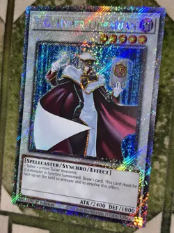 YuGiOh T.G. HYPER LIBRARIAN Platinum Secret Rare RA02-EN027 - Image 1