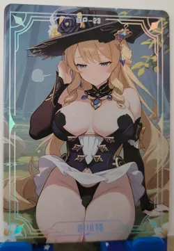 Navia Genshin SP Card Goddess Story Under the Nightgown Waifu SP-22 - Image 1