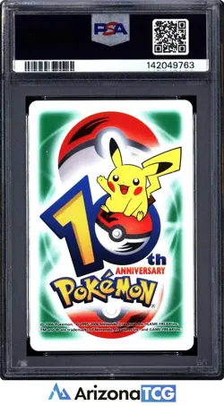 Pokemon 2006 Gastly Haunter Gengar Green 10th Annv. Playing Card GEM MINT PSA 10 - Image 2