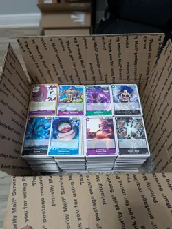 One Piece Bulk Lot Random Cards Holos/C/UC/L. Random Sets English Near Mint - Image 2